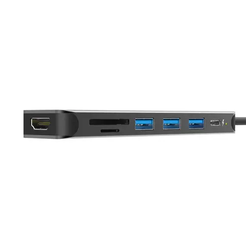 SILICON POWER Boost SU20 Stație de andocare 7în1 USB USB-C HDMI card SD - 3