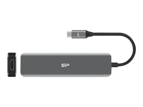 SILICON POWER Boost SU20 Docking station 7in1 USB USB-C HDMI SD card - image 5