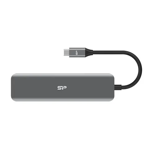 SILICON POWER Boost SU20 Stație de andocare 7în1 USB USB-C HDMI card SD - 1