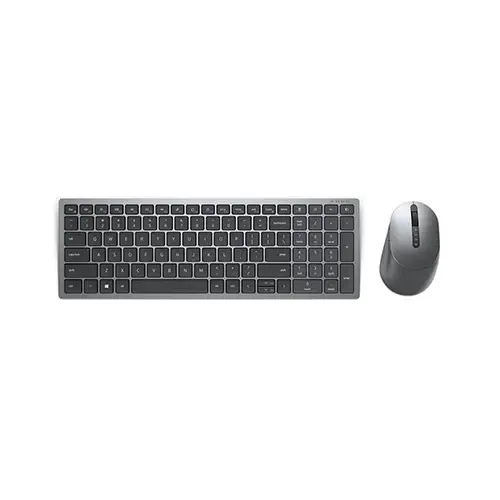 Комплект, Dell Multi-Device Wireless Keyboard and Mouse - KM7120W - US International - 2