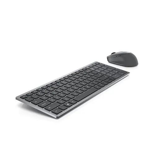 Комплект, Dell Multi-Device Wireless Keyboard and Mouse - KM7120W - US International - 1