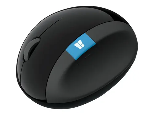MICROSOFT Sculpt Ergonomic Mouse 7 buttons wireless 2.4GHz USB wireless receiver Black