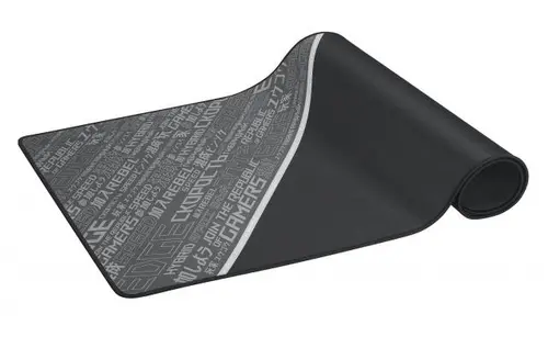 Подложка за мишка, Asus ROG Sheath BLK LTD with extra-large, gaming-optimized cloth surface, anti-fraying stitched frame, and non-slip rubber base,Black - image 4