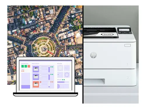 Imprimantă HP LaserJet Pro 4002dn, monocrom, Duplex, laser, A4, 4800x600dpi, 40ppm, 350 coli, USB, LAN - 5