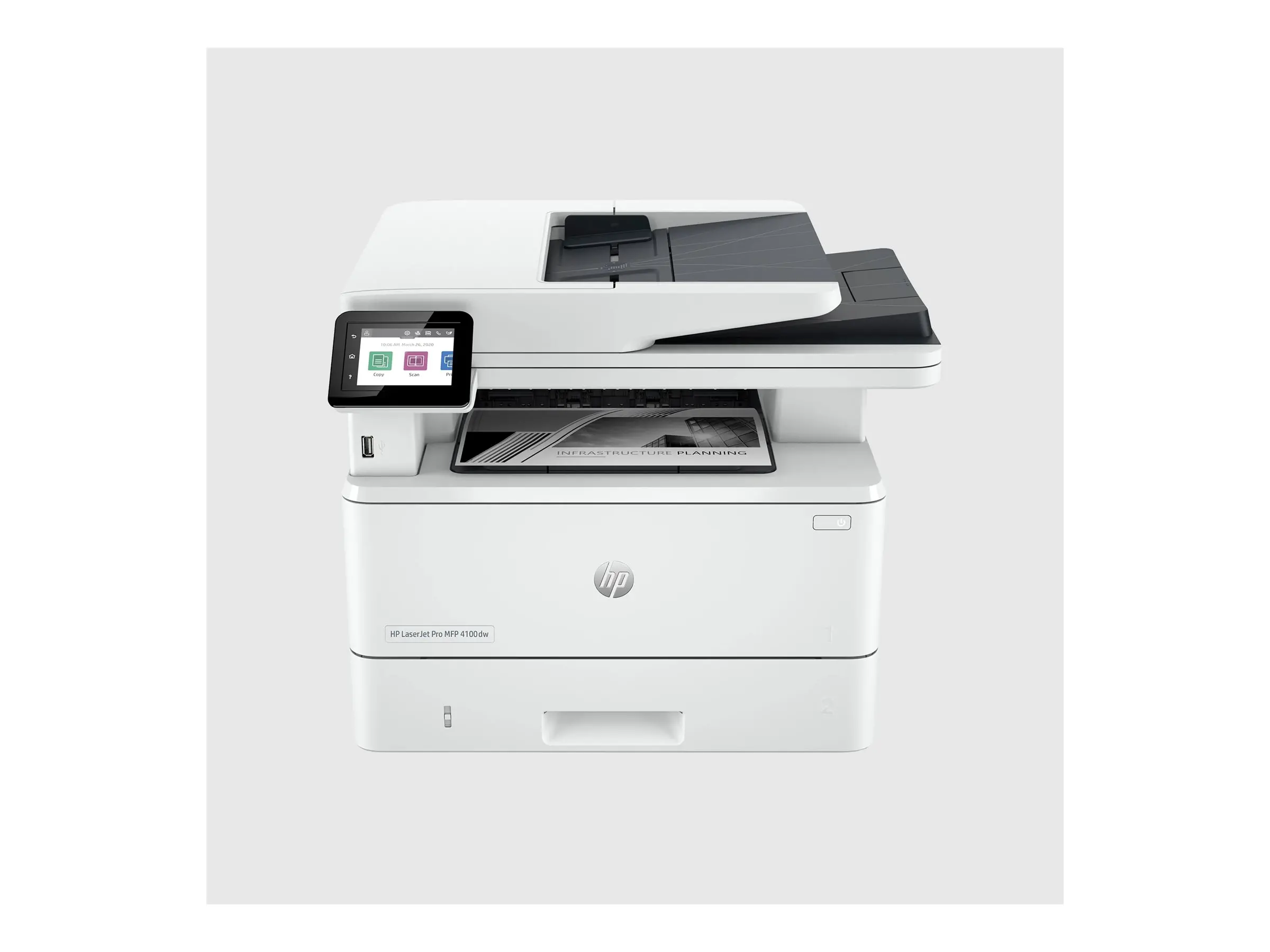 HP LaserJet Pro MFP 4102fdn Πολυμηχάνημα ασπρόμαυρο laser A4 38ppm Αντιγραφή 40ppm Εκτύπωση 350 φύλλα LAN USB USB - image 10