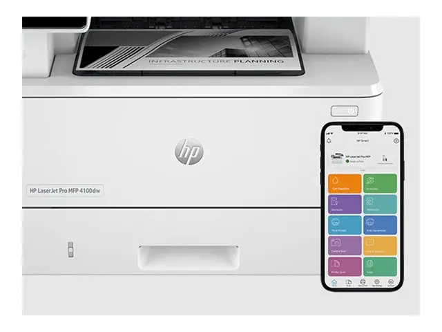 HP LaserJet Pro MFP 4102fdn Πολυμηχάνημα ασπρόμαυρο laser A4 38ppm Αντιγραφή 40ppm Εκτύπωση 350 φύλλα LAN USB USB - image 11