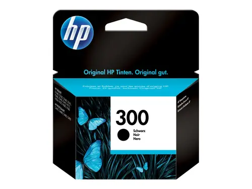 HP 300 original ink cartridge black standard capacity 4ml 200 pages 1-pack with Vivera ink - image 2