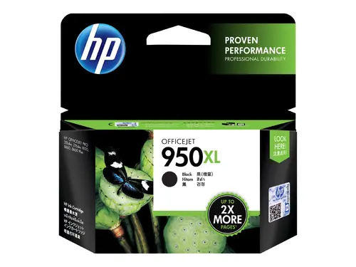 HP 950XL original ink cartridge black high capacity 2.300 pages 1-pack Officejet - image 3