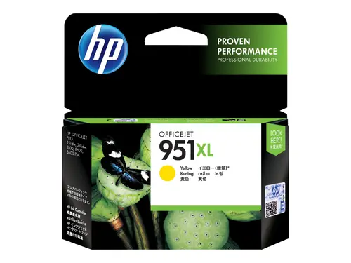 HP 951XL original ink cartridge yellow high capacity 1.500 pages 1-pack Officejet - image 1
