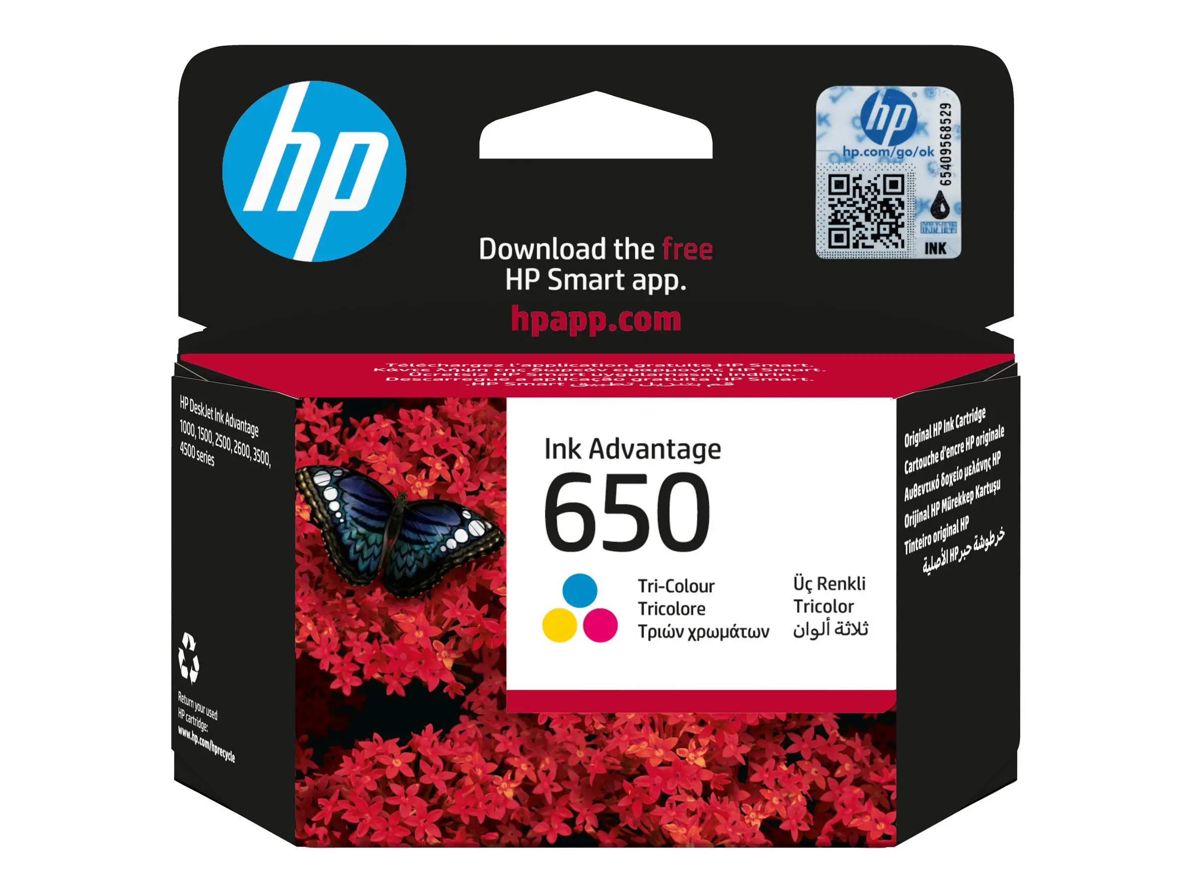 HP 650 cartuș de cerneală tricolor capacitate standard 200 pagini 1-pack - image 11
