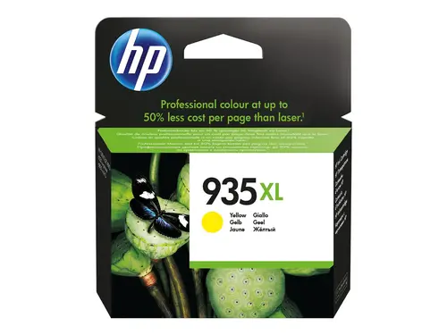 HP 935XL original ink cartridge yellow high capacity 825 pages 1-pack - image 1
