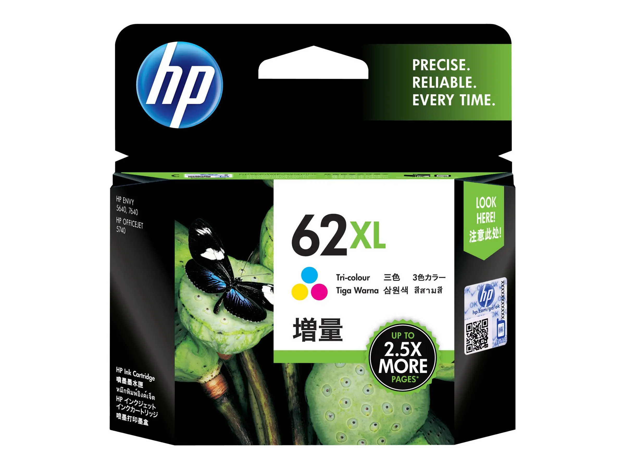 HP 62XL ink cartridge tri-colour high capacity 1-pack - image 11