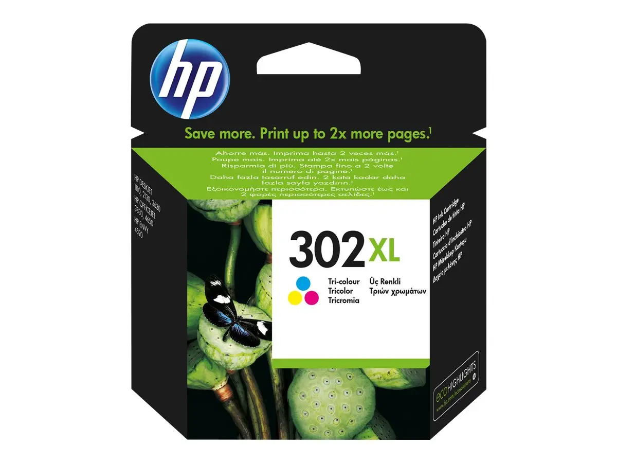 HP 302XL ink cartridge Tri-color - image 2