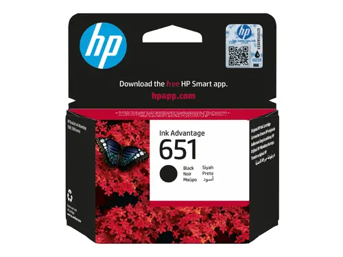 HP 651 Cartuș de cerneală Negru - 3