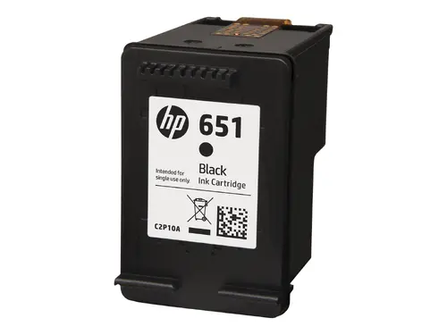 HP 651 Κασέτα μελανιού Μαύρο - 1