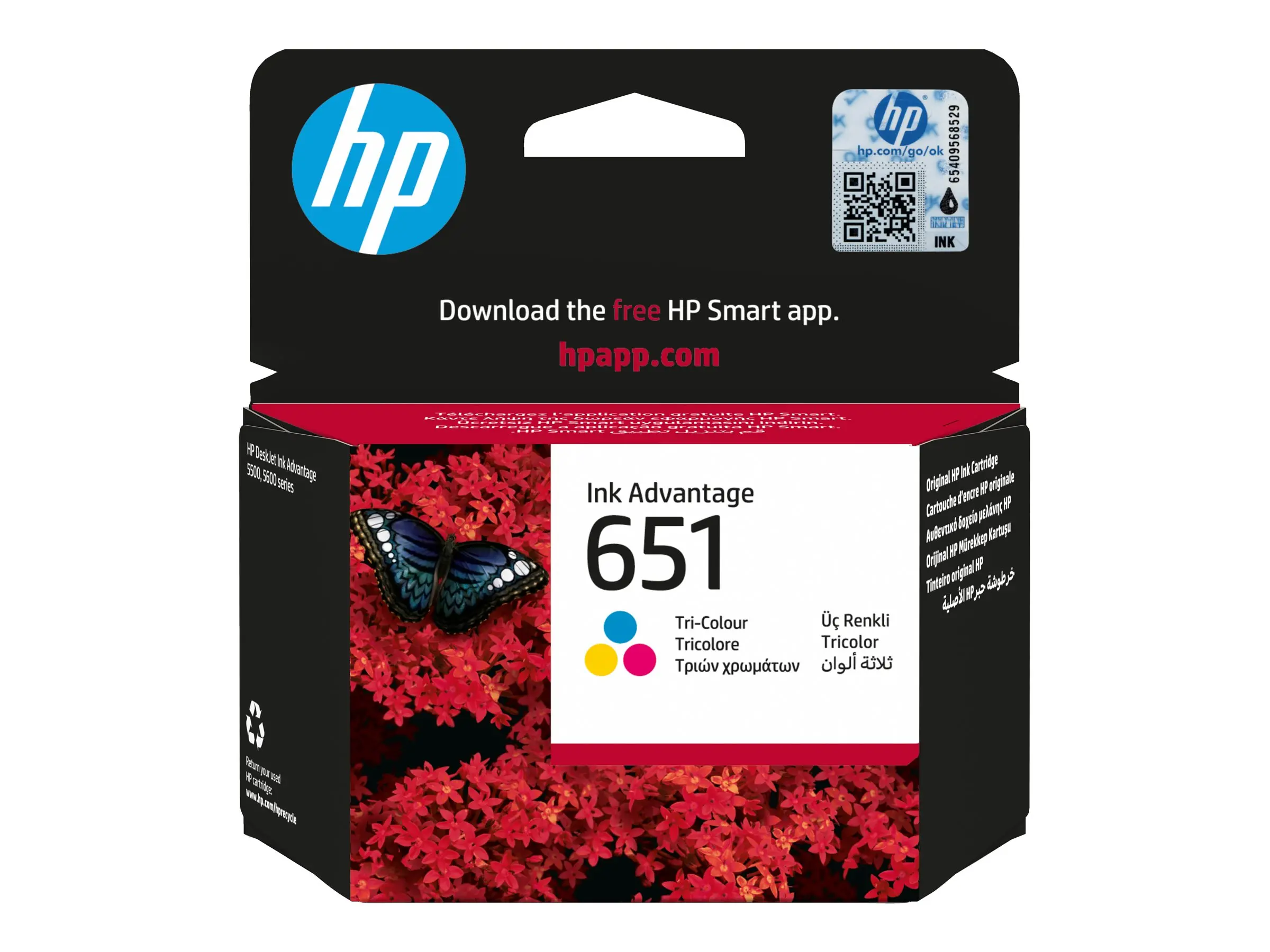 Cartuș de cerneală HP 651 tricolor - image 2