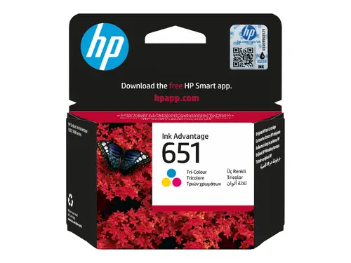 Cartuș de cerneală HP 651 tricolor - 3