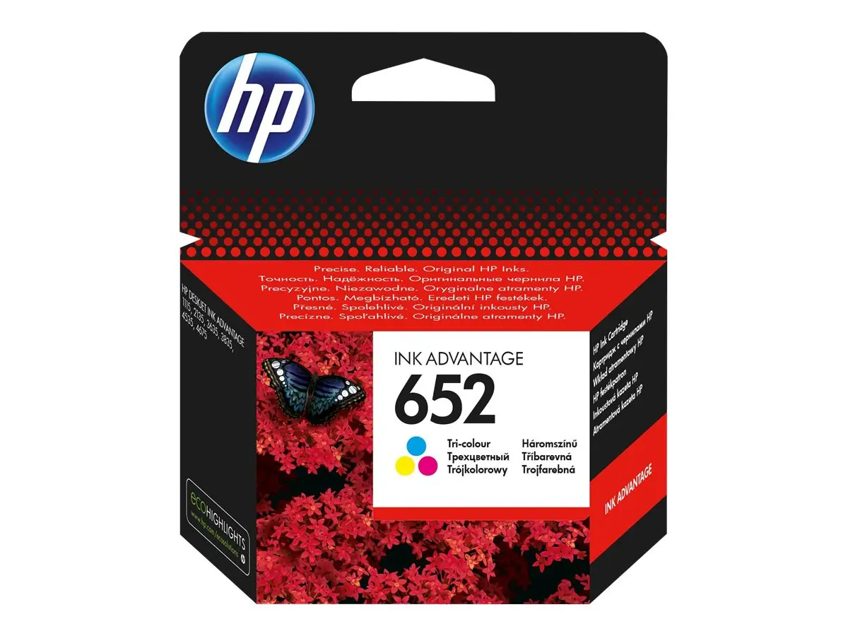 HP 652 Ink Cartridge Tri-color - image 10