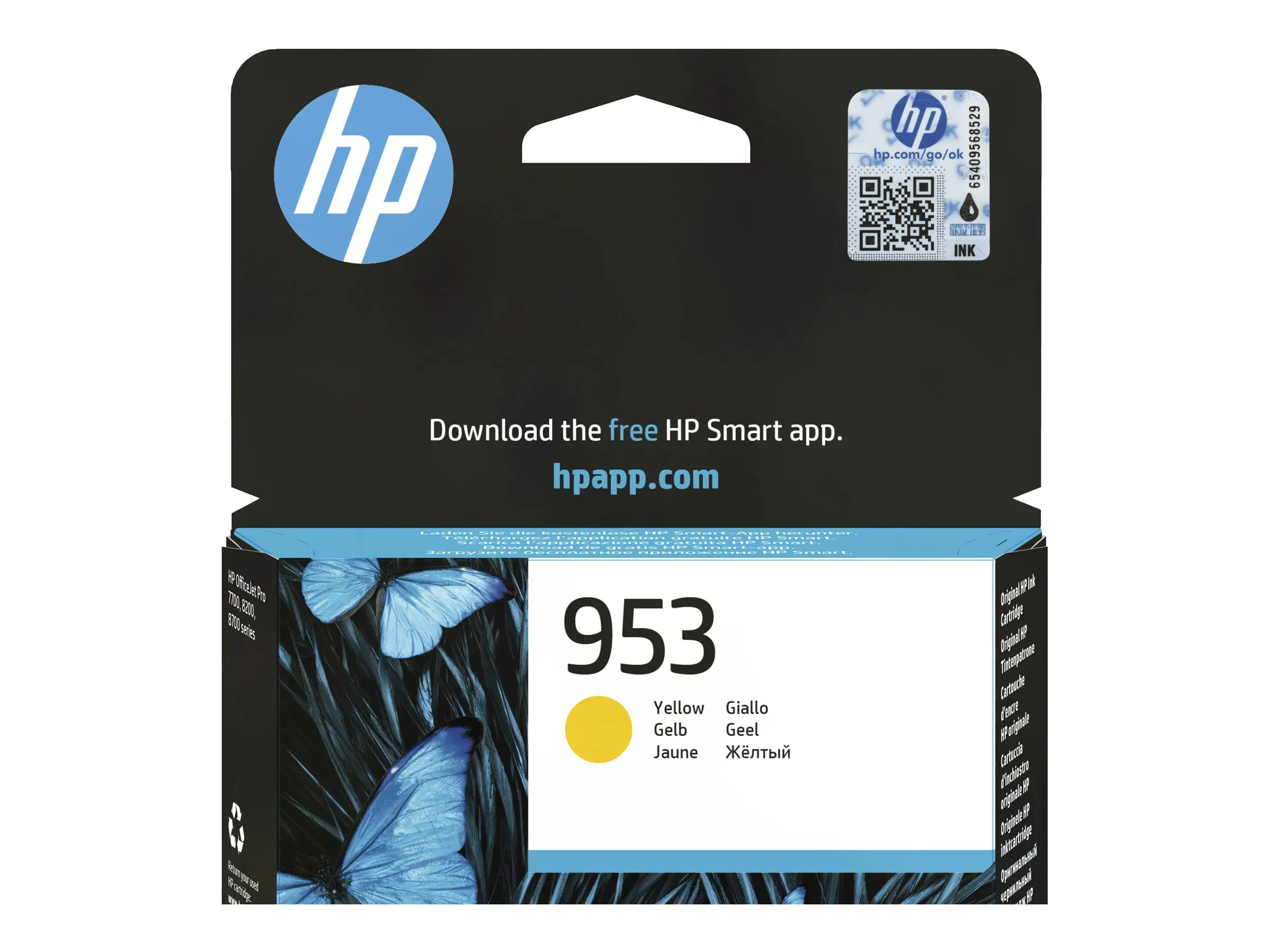 HP 953 Ink Cartridge Yellow 700 Pages - image 2