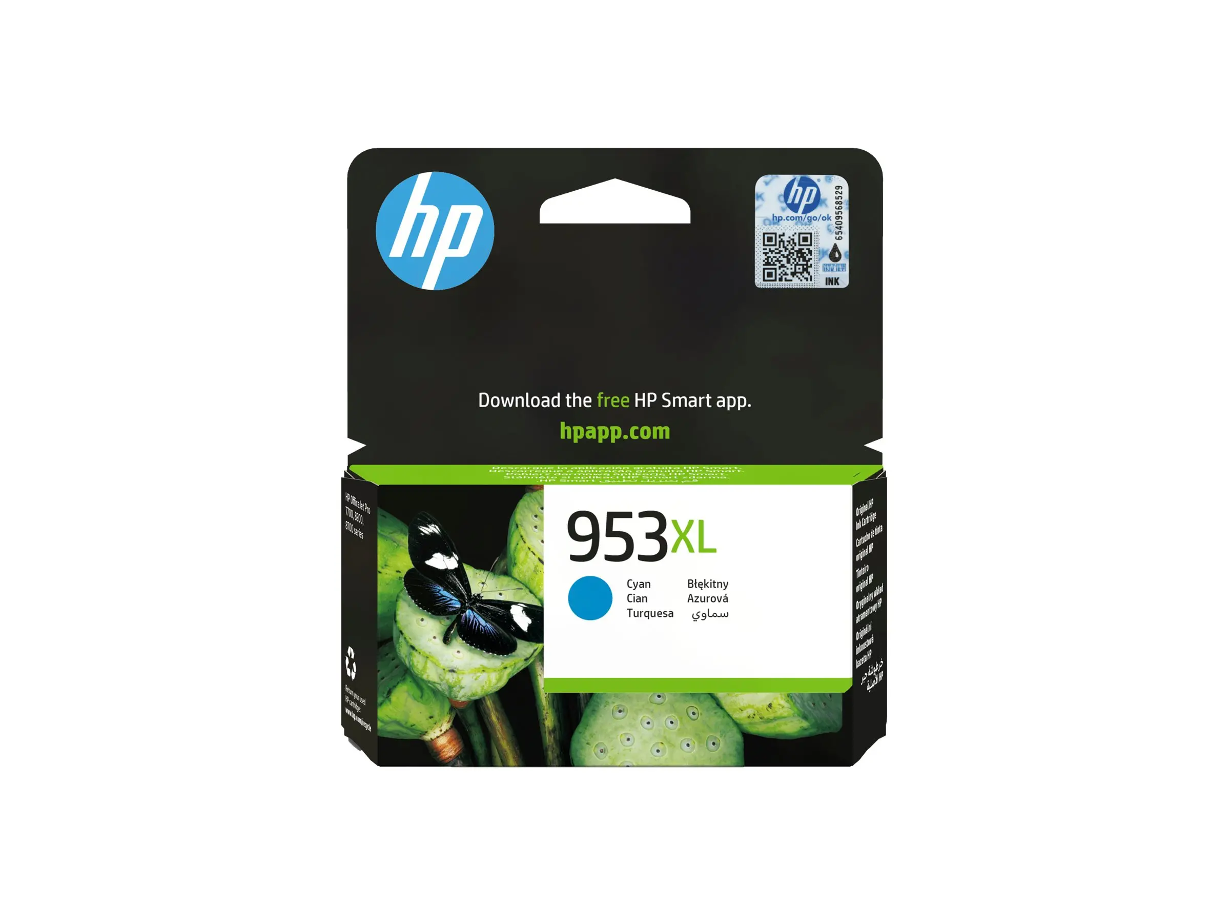 HP 953 XL Ink Cartridge Cyan 1.600 Pages
