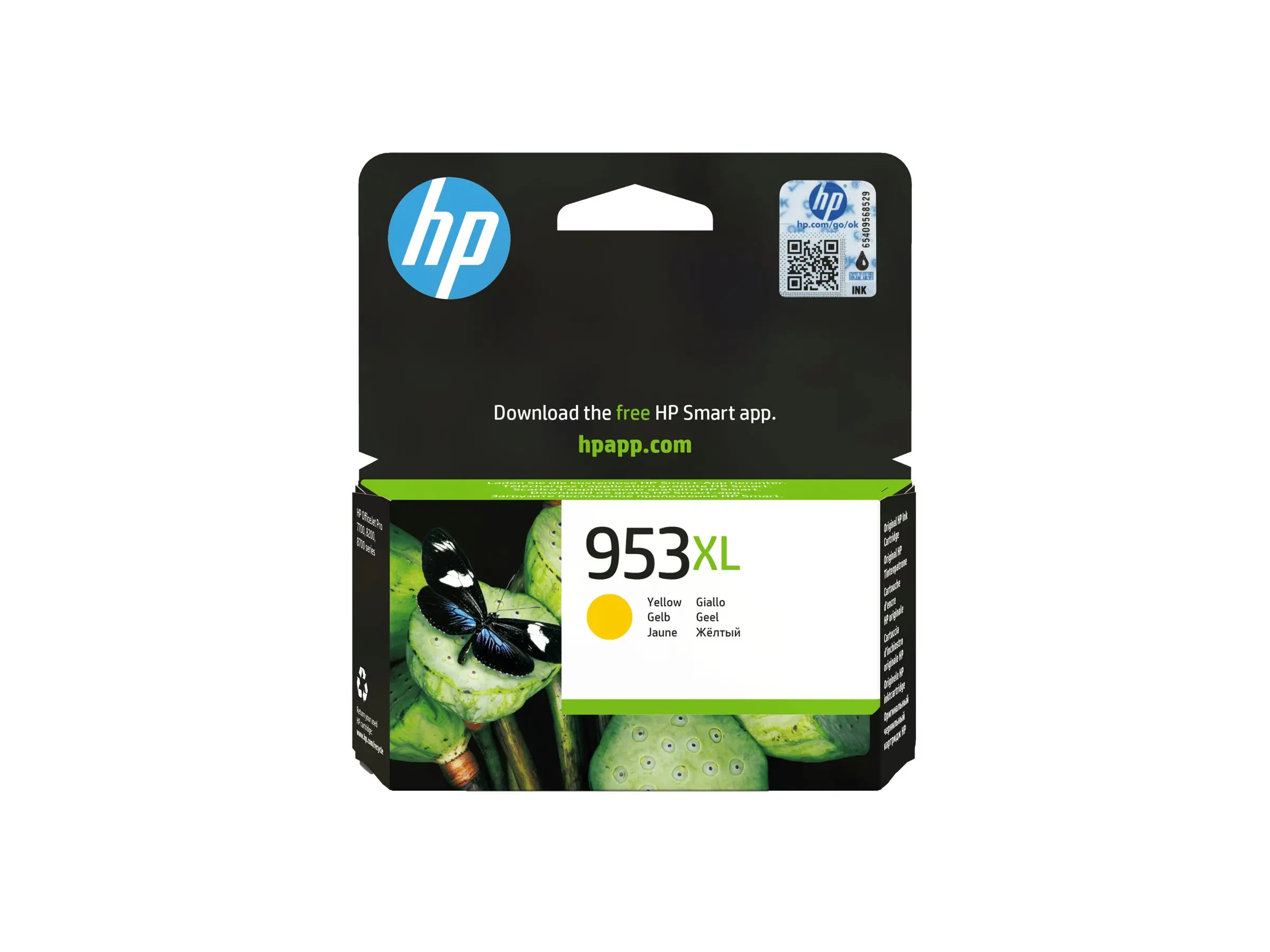 HP 953 XL Ink Cartridge Yellow 1.600 Pages
