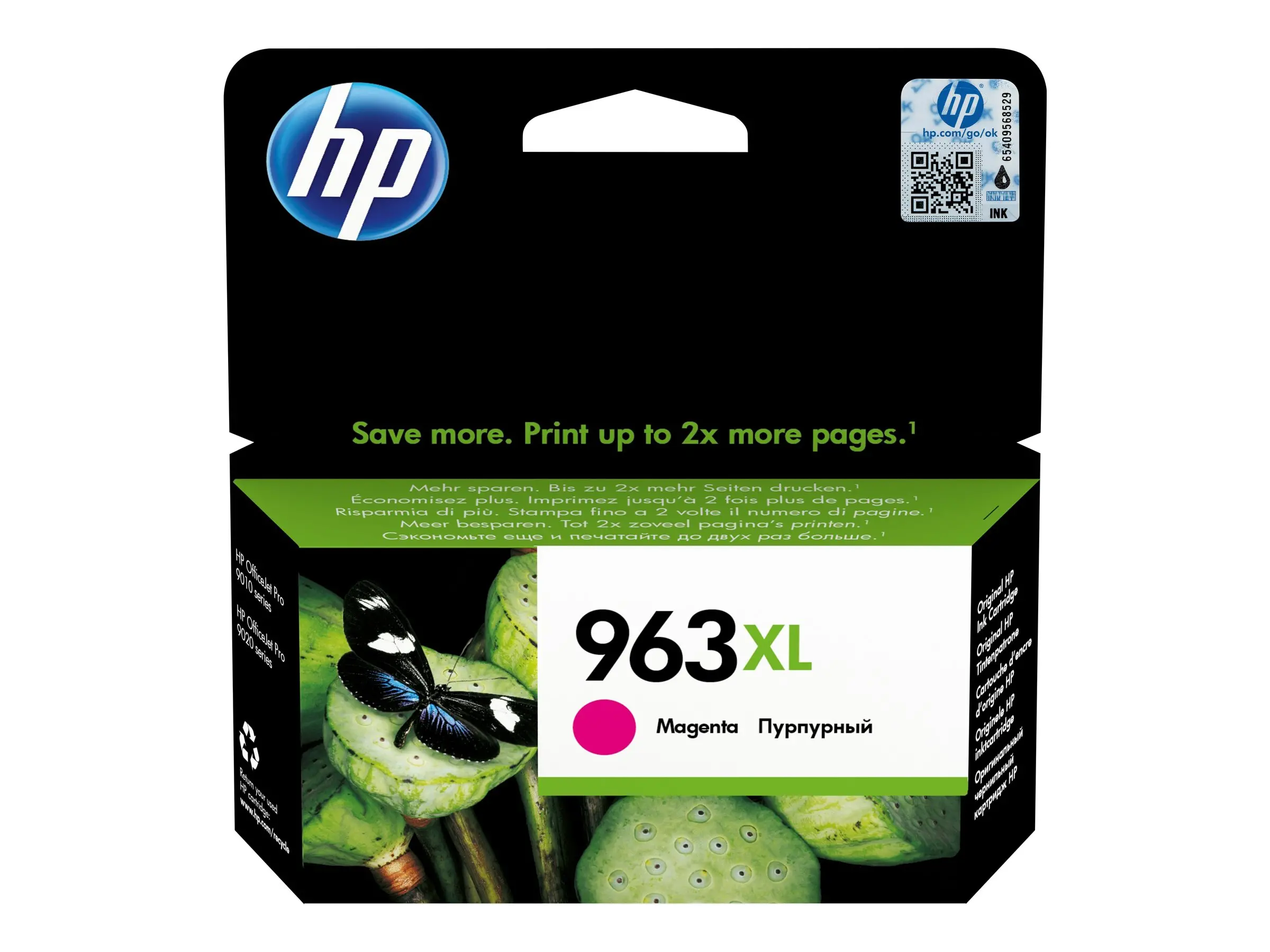 HP 963XL High Yield Magenta Original Ink Cartridge - image 2