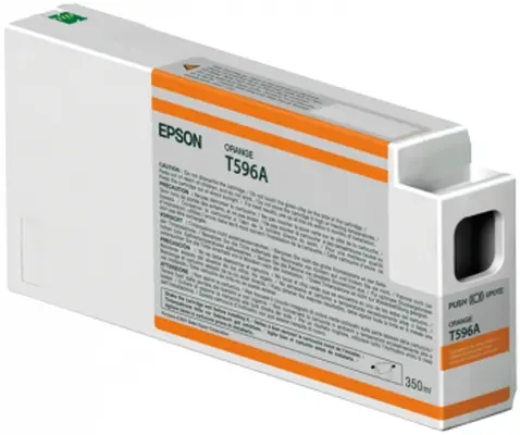 Консуматив, Epson T596 Ink Cartridge Orange 350 ml - image 1