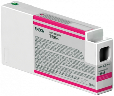 Консуматив, Epson T596 Ink Cartridge Vivid Magenta 350 ml - image 1