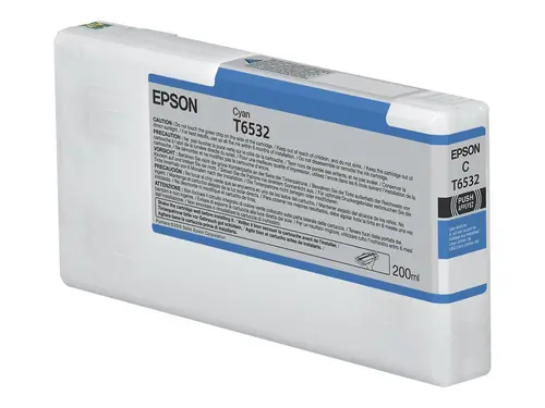 Консуматив, Epson T6532 Cyan Ink Cartridge (200ml)