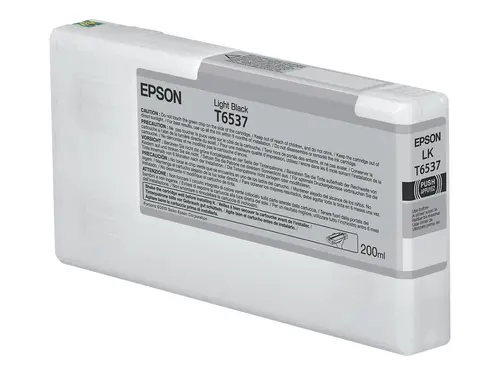 Консуматив, Epson T6537 Light Black Ink Cartridge (200ml)