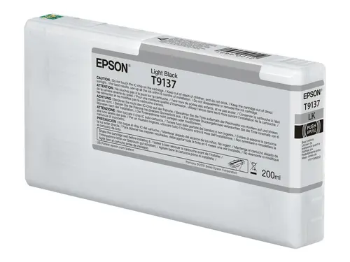 Αναλώσιμο, Epson T9137 Light Black Μελάνι (200ml) - 1
