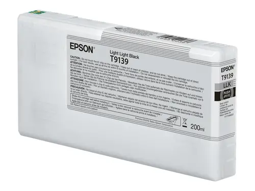Αναλώσιμο, Epson T9139 Φυσίγγιο μελάνης Light Light Black (200ml) - 1