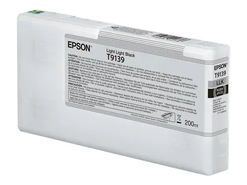 Консуматив, Epson T9139 Light Light Black Ink Cartridge (200ml)