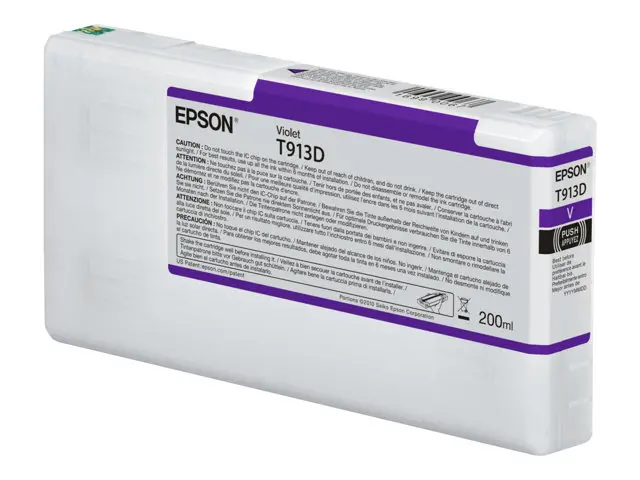 Консуматив, Epson T913D Violet Ink Cartridge (200ml)