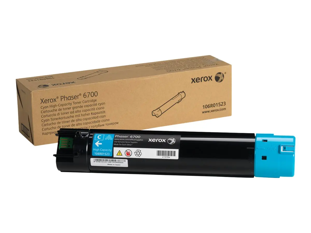 Консуматив, Xerox Phaser 6700 Cyan High Capacity Toner Cartridge