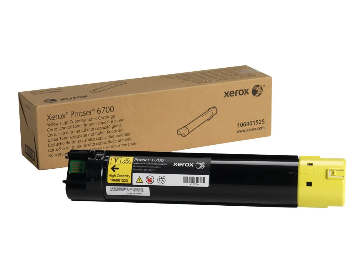 Consumabil, Xerox Phaser 6700 Galben Cartuș de toner de mare capacitate
