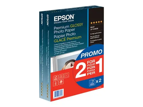 Хартия, Epson Premium Glossy Photo Paper, 100 x 150 mm, 255g/m2, 80 Blatt