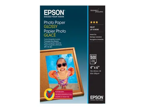 Хартия EPSON Photo Paper Glossy 10x15cm 500 sheet