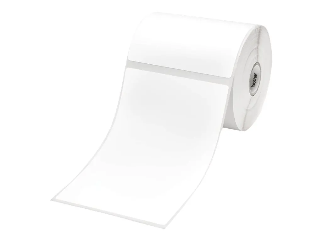 Tape BROTHER Paper Label Rolls, Paper Label 102mm x 152mm (278)