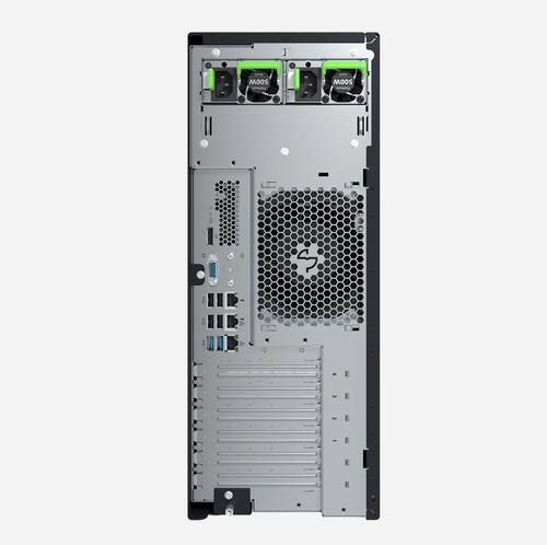Сървър, Fujitsu PRIMERGY TX1330 M5,  Intel Xeon E-2336, 1x16 GB U 3200 1R, Basic 2.5' kit (8x), KIT EUROPE, iRMC advanced pack, Modular PSU 500W titanium hp, FTS wide / FTS - image 3
