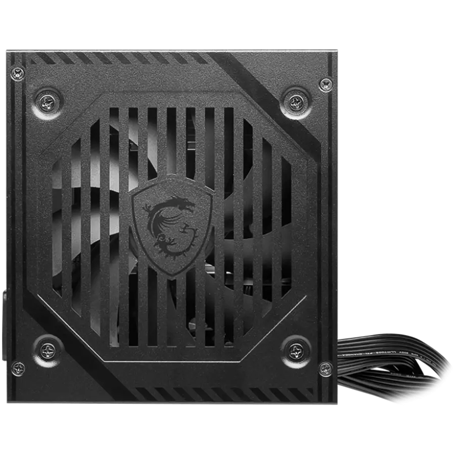 MSI MAG A600DN, 600W, 80 Plus Standart, 120mm Low Noise Fan, Protections: OCP/OVP/OPP/OTP/SCP/UVP, Dimensions: 150mmx140mmx86mm, 3Y Warranty - image 1