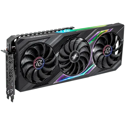 Asrock Video Card AMD Radeon RX7800XT Phantom Gaming 16GB OC, GDDR6, 256-bit, 3x DisplayPort™ 2.1, 1x HDMI™ 2.1, 2x 8-pin Power Connectors, Recommended PSU 800W - image 2