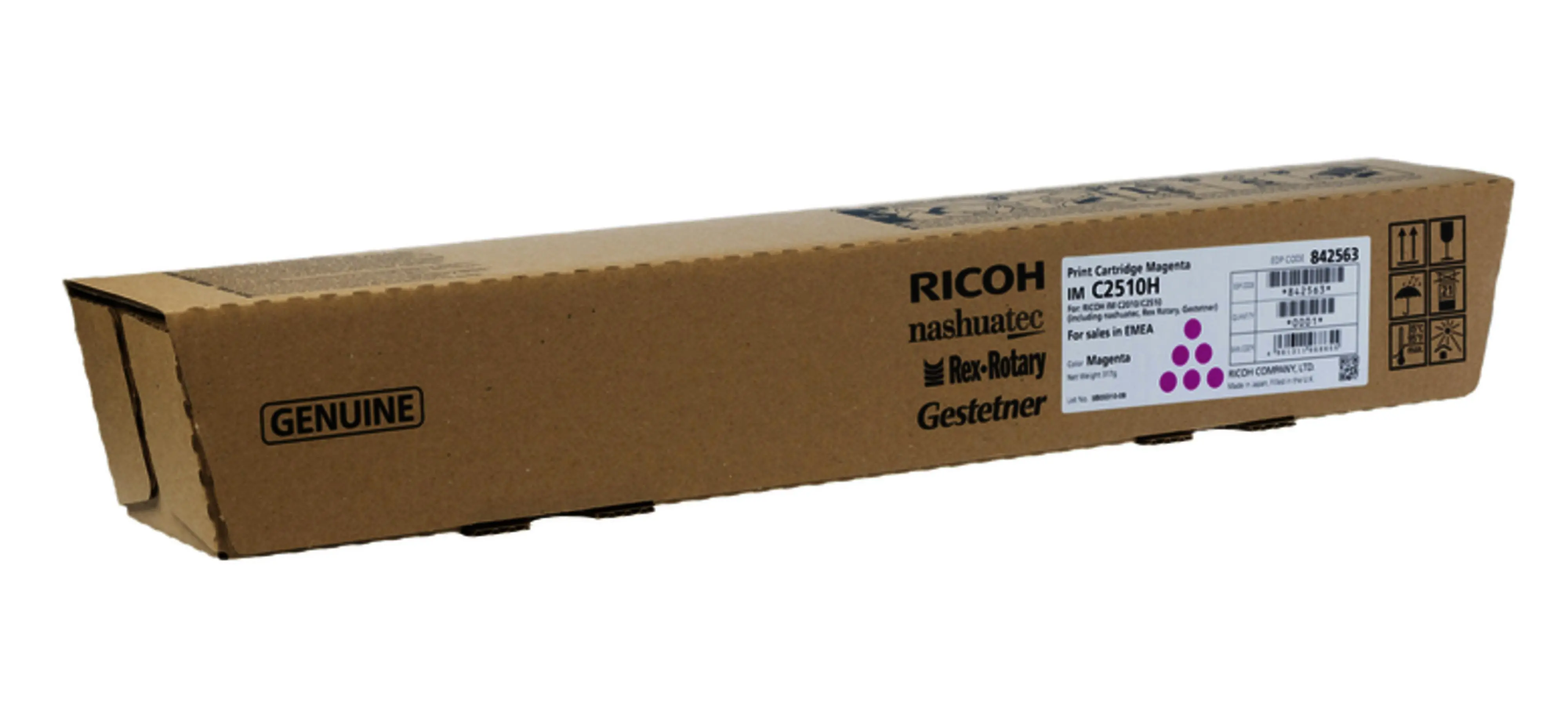 Тонер касета Ricoh IM C2010, 18000 копия, Magenta - image 1