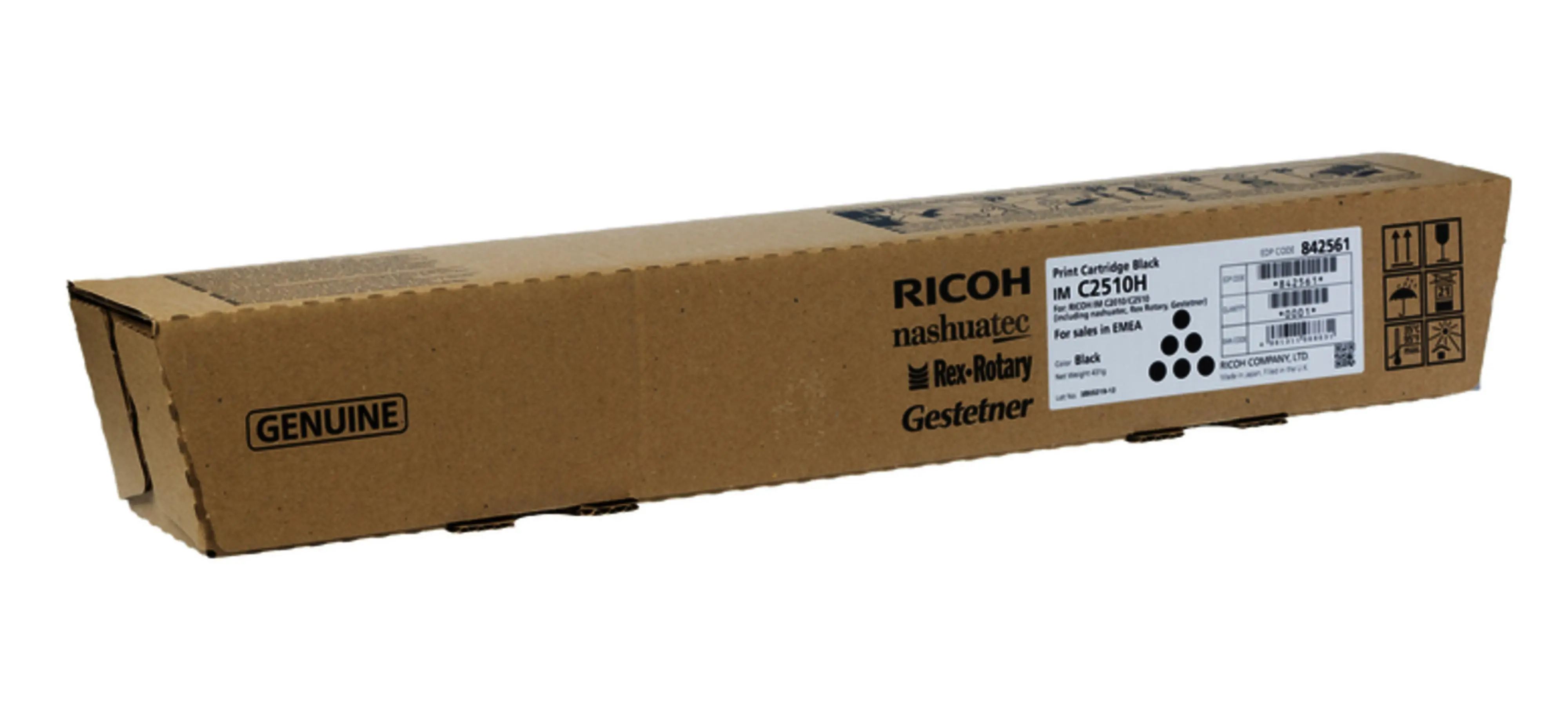 Тонер касета Ricoh IM C2010/2510, 30000 копия, Черен - image 1