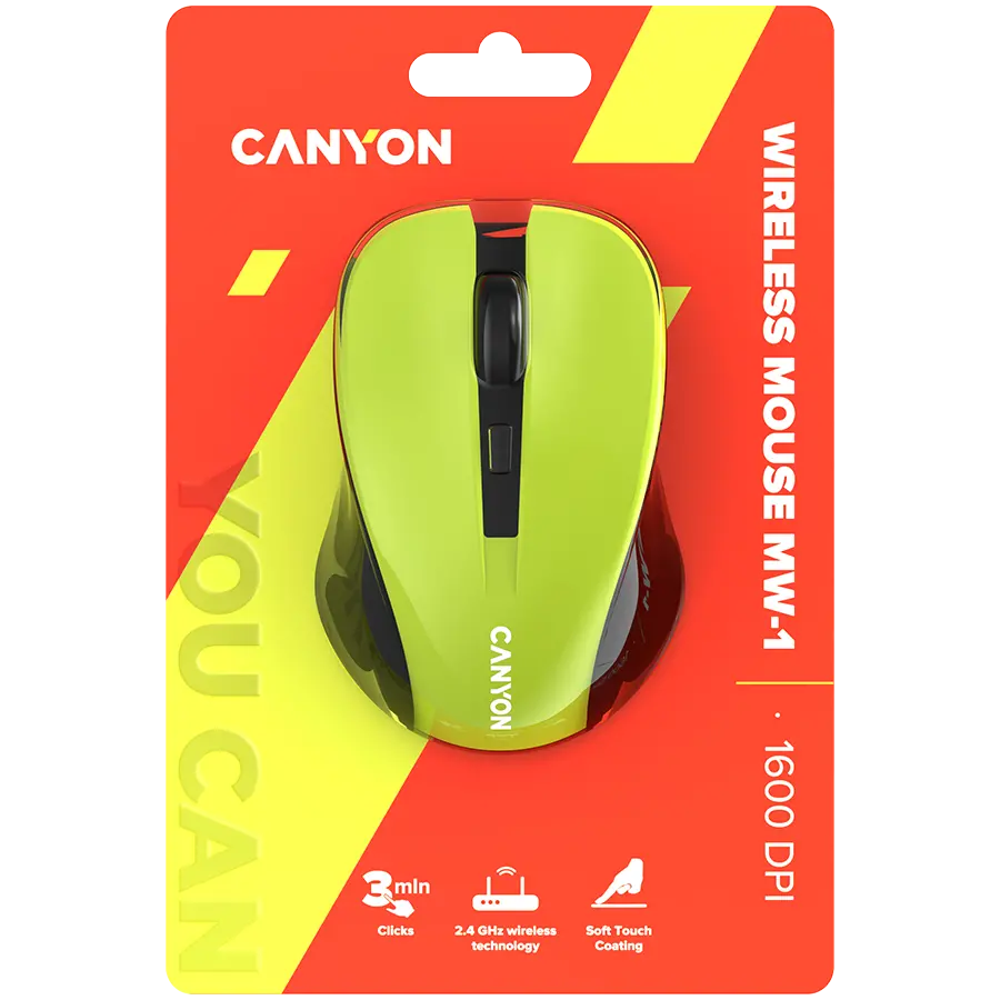 CANYON mouse MW-1 Wireless Yellow - image 5