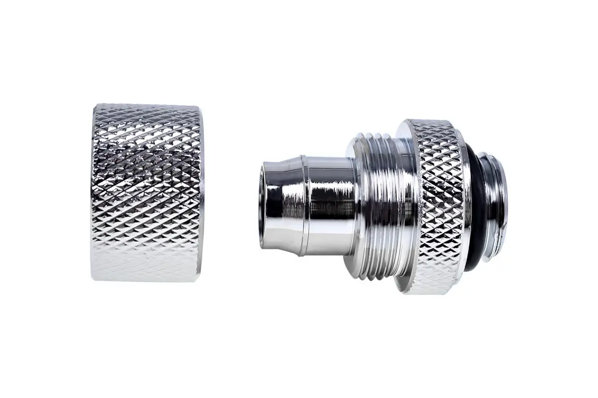 Фитинг Alphacool Eiszapfen, Удължител, 13/10mm, G1/4, Сребрист, 6 броя - image 2