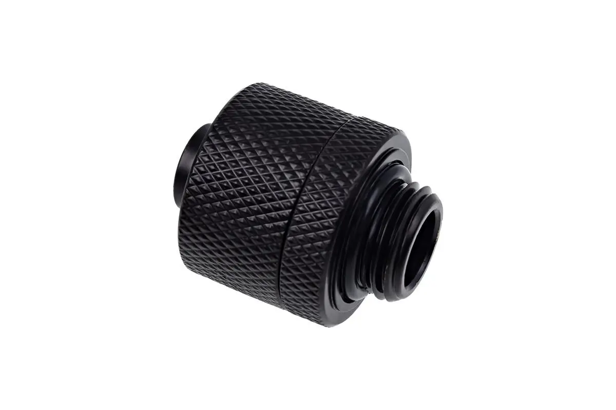 Фитинг Alphacool Eiszapfen, Удължител, 16/10mm, G1/4, Черен мат - image 1