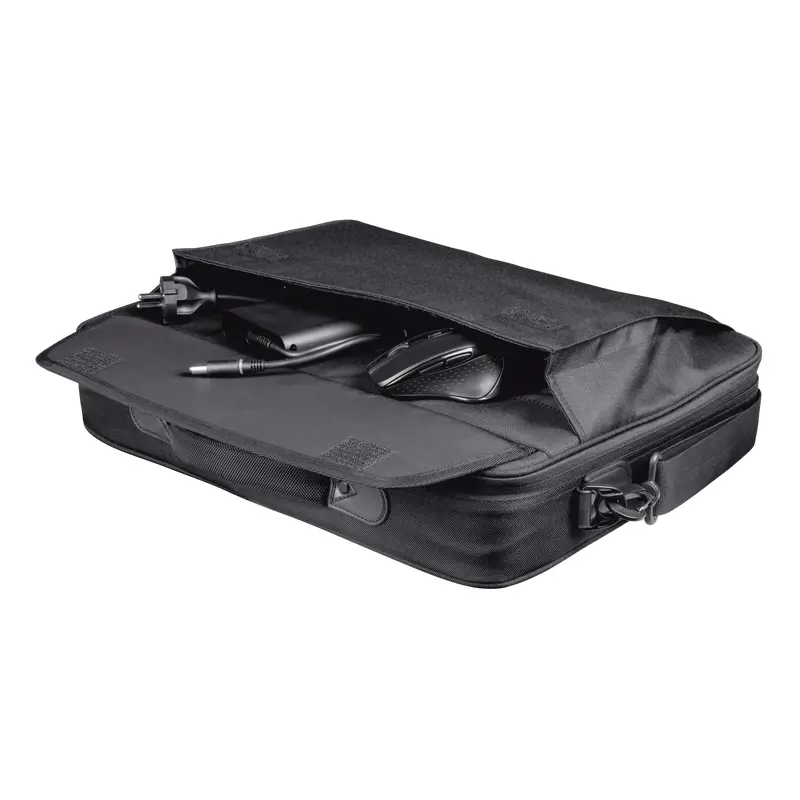 Чанта, TRUST Atlanta Laptop Bag 15.6" ECO - Black - image 2