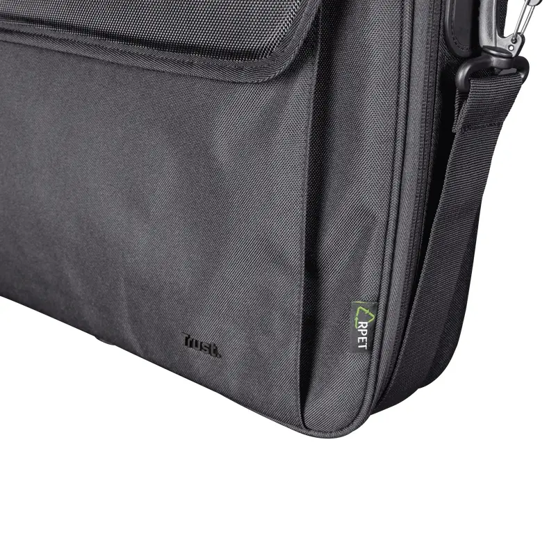 Чанта, TRUST Atlanta Laptop Bag 15.6" ECO - Black - image 3