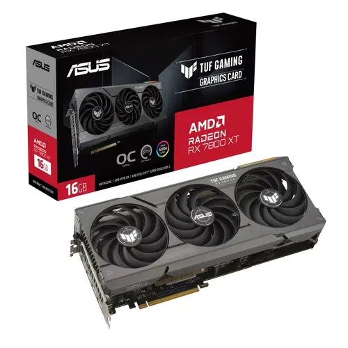 Видео карта, ASUS TUF-RX7800XT-O16G-GAMING